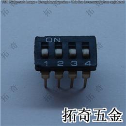 拨码开关 conew-ki-04alr直插 开模定制